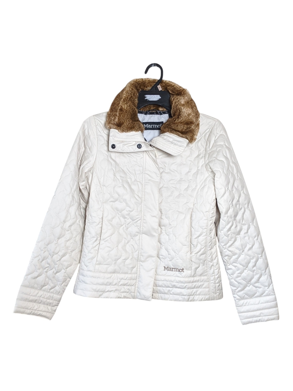 Marmot Women's Cream St. Moritz Quilted Insulated Jacket Size S/P